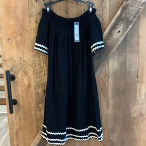 NWT Michael Stars crinkle cotton gauze Dress Size XS